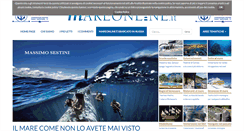 Desktop Screenshot of mareonline.it